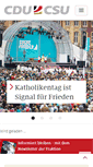 Mobile Screenshot of cducsu.de