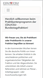 Mobile Screenshot of praktikum.cducsu.de